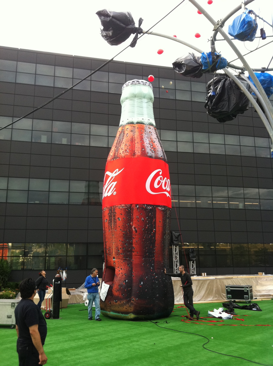 Botella gigante